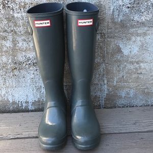 Hunter Tall Original Gloss Rain Boots